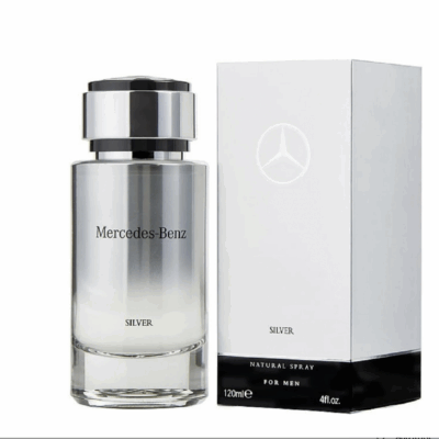 Mercedes-Benz Silver 4.0oz /120 ml Eau De Toilette For Men